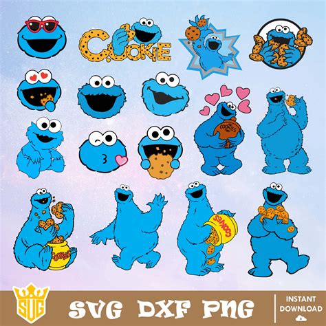 cookie monster svg